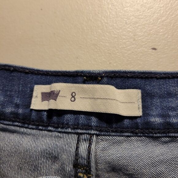 Levi's jeans Capris Women's 8 Pre-owned - Picture 4 of 6